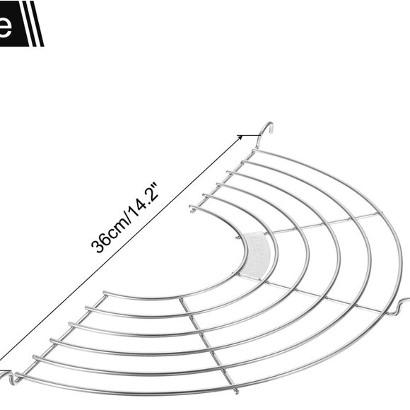 Stainless Steel Oil Drain Frying Oil Drip Rack(1 Rack(36 Cm)) - Picture 10 of 10